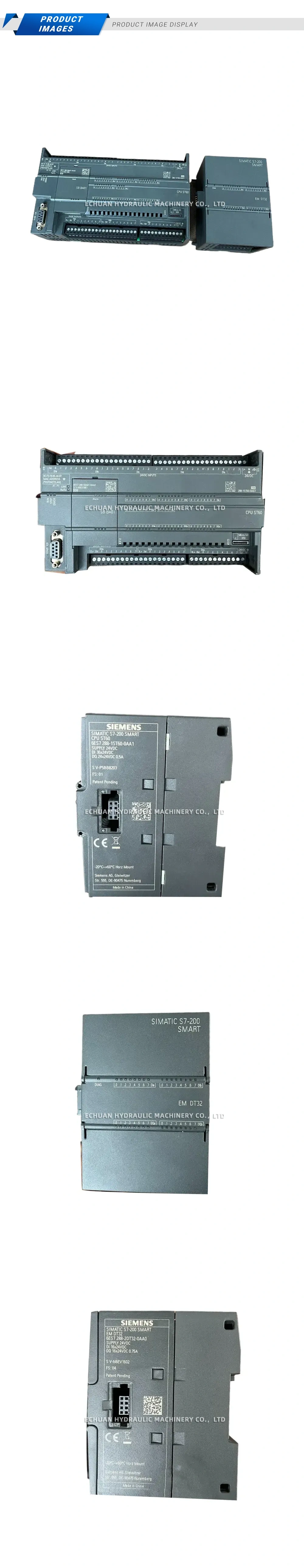 Siemens 6ES7 288-1ST60-0AA1 SIMATIC S7-200 SMART PLC CPU Module Description