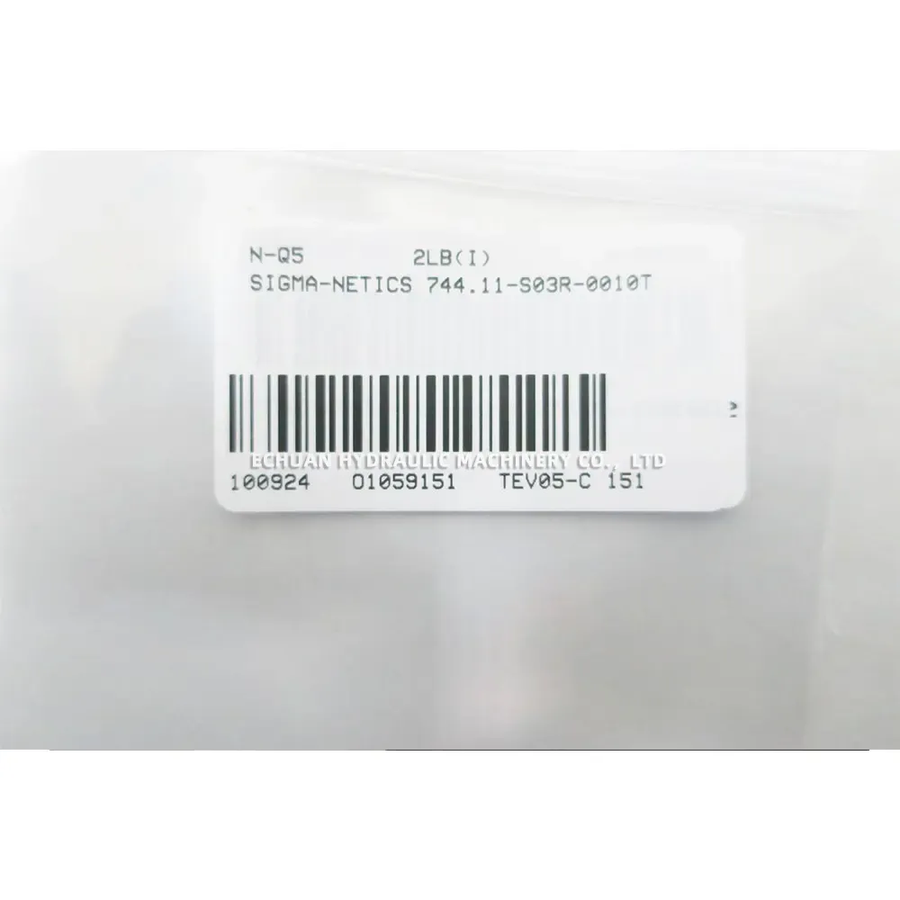 Sigma-Netics 744.11-S03R-0010T Solenoid Valve