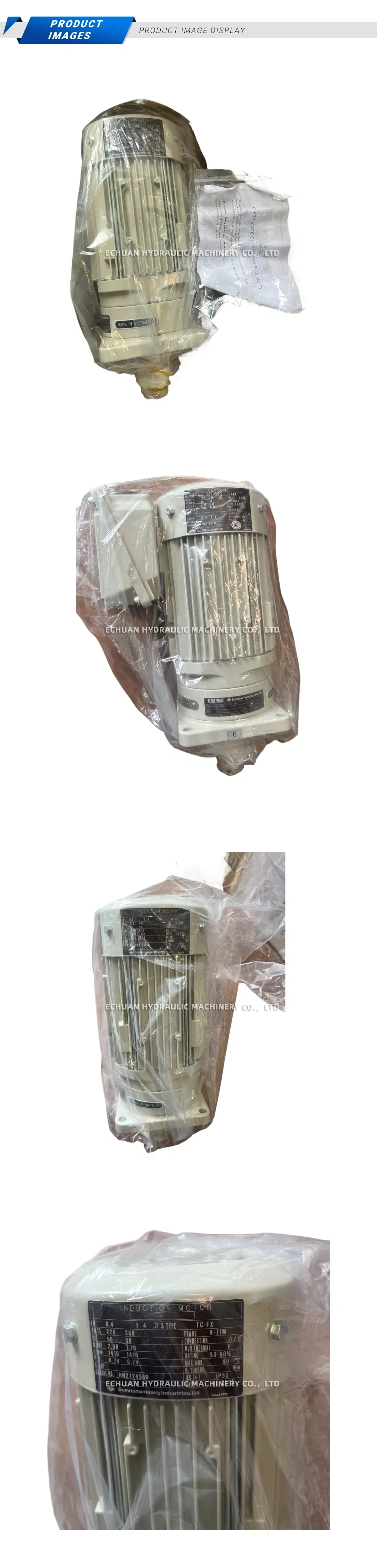 Sumitomo TC-FX Induction Motor Description