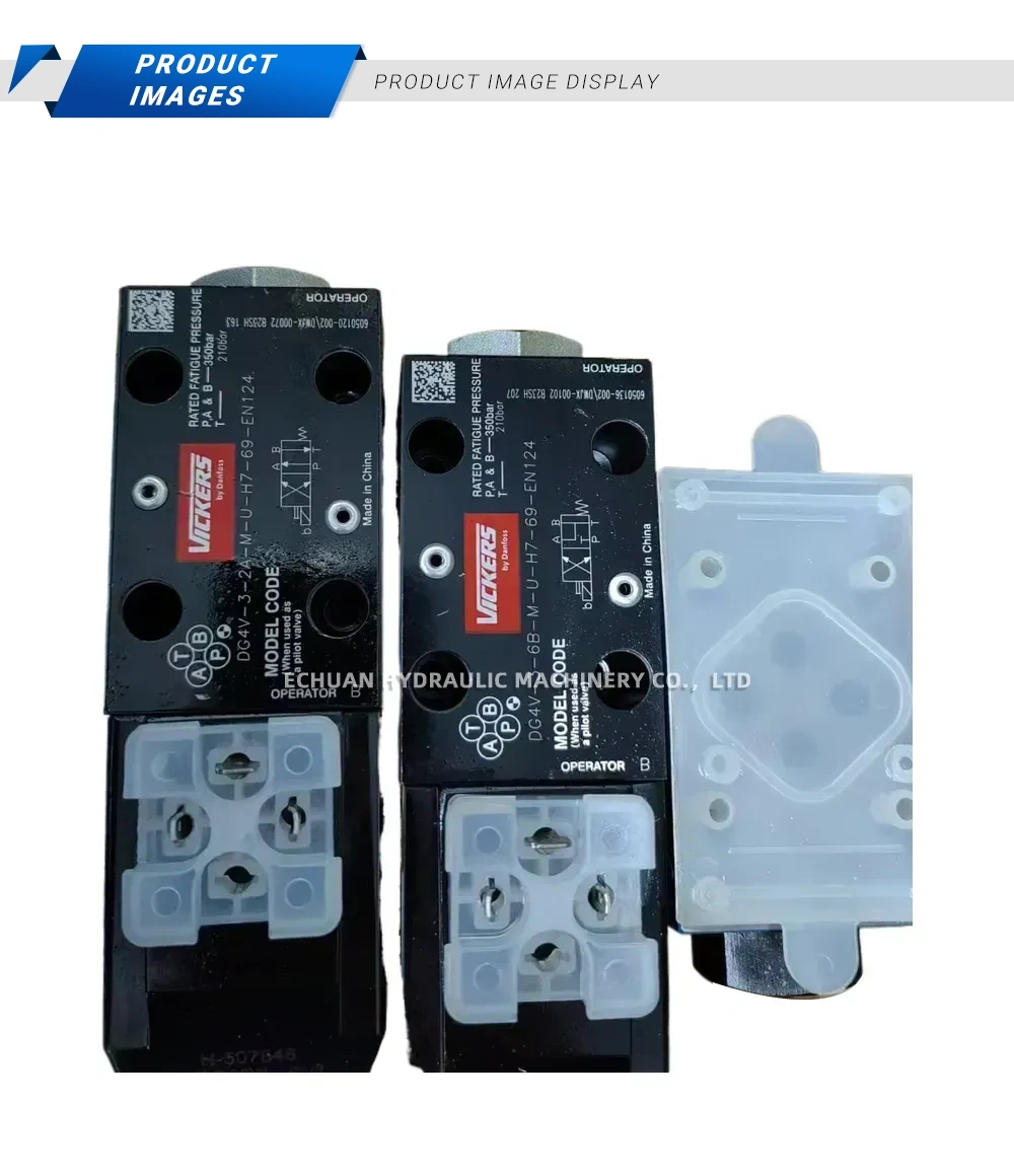 Vickers DG4V-3-6B-M-U-H7-69-EN124 Hydraulic Directional Control Valve Description
