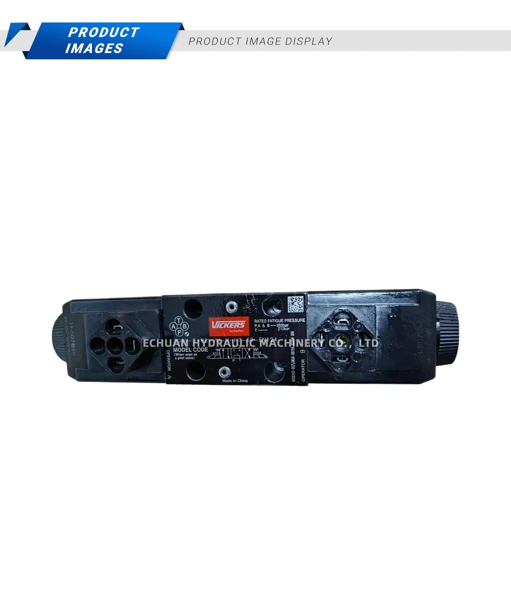 Vickers DG4V-3-8C-VM-U-H7-69-EN124 Solenoid Operated Directional Control Valve Description