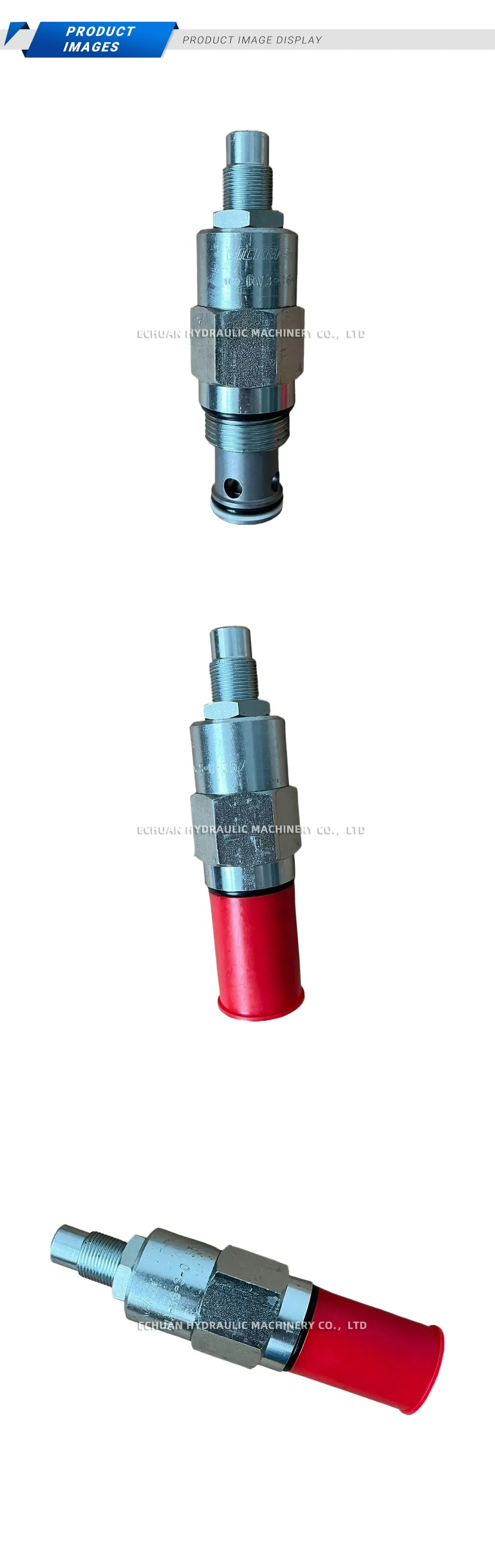 Vickers RV3-16 Hydraulic Relief Valve Cartridge Description