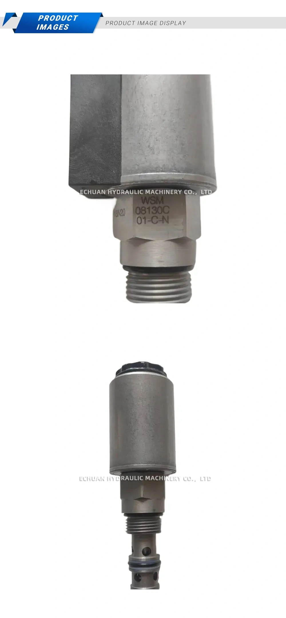 WSM 08130C Solenoid Cartridge Valve Description