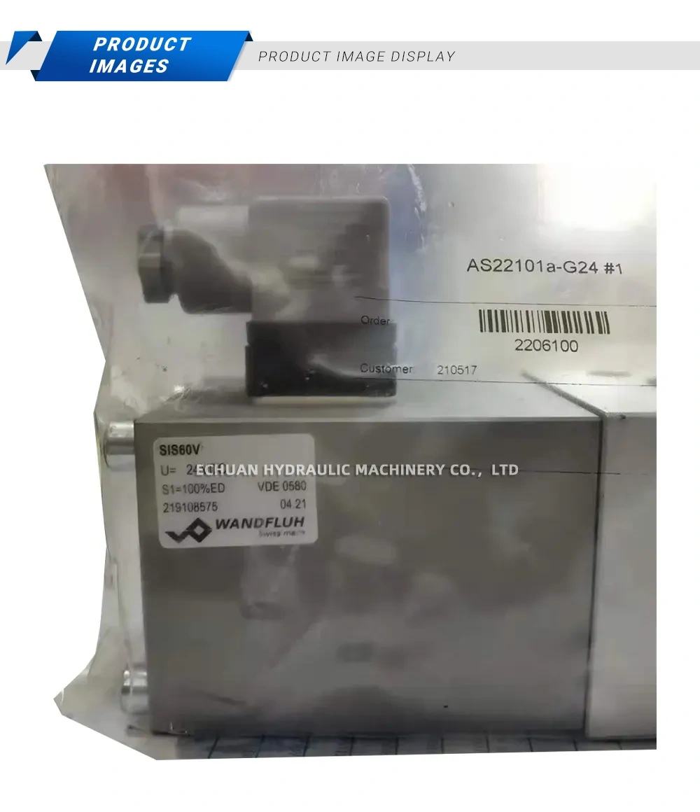 Wandfluh SIS60V Solenoid Coil Description