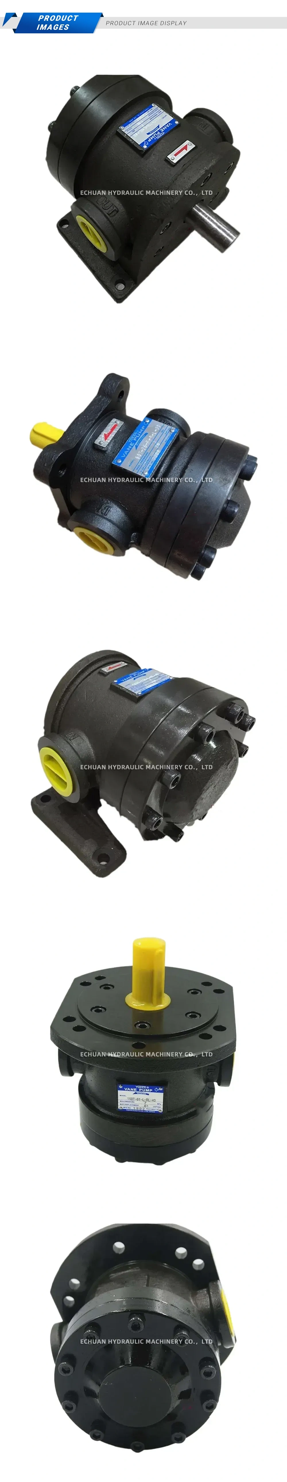 YUKEN 150T-61-L-RL-40 / 50T-23-F-R-L-20 Hydraulic Vane Pump Description