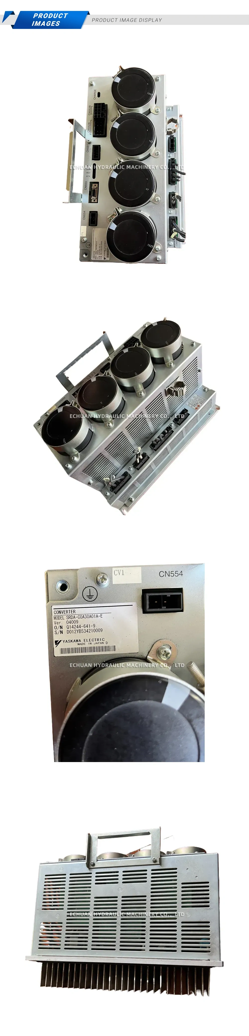 Yaskawa Electric SRDA-COA30A01A-E Servo Converter Unit Description