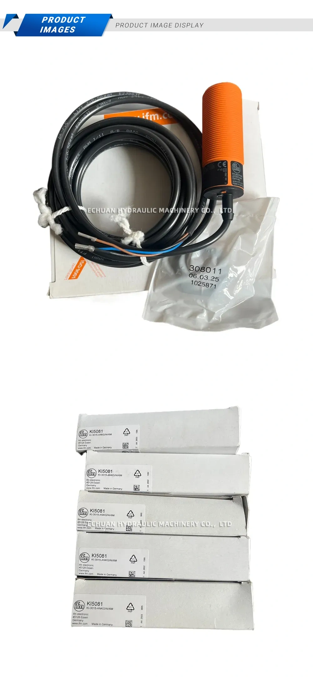 ifm KI5081 Inductive Proximity Sensor Description