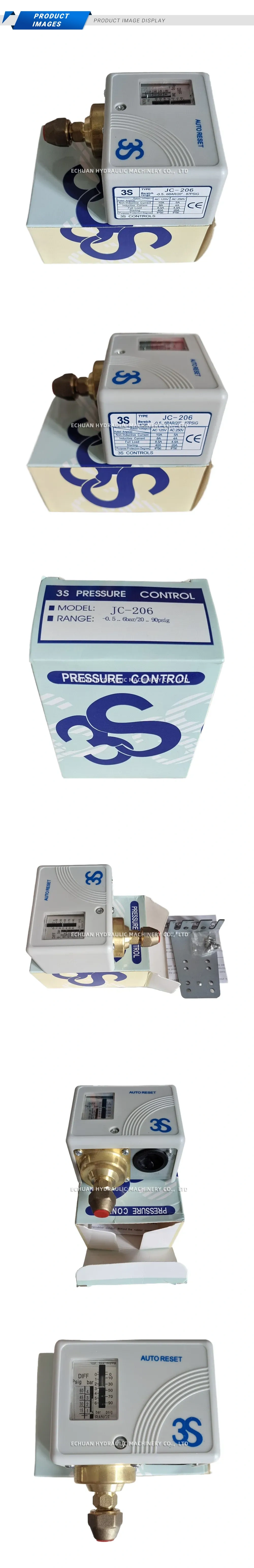 3S JC-206 Pressure Switch / Pressure Control Description