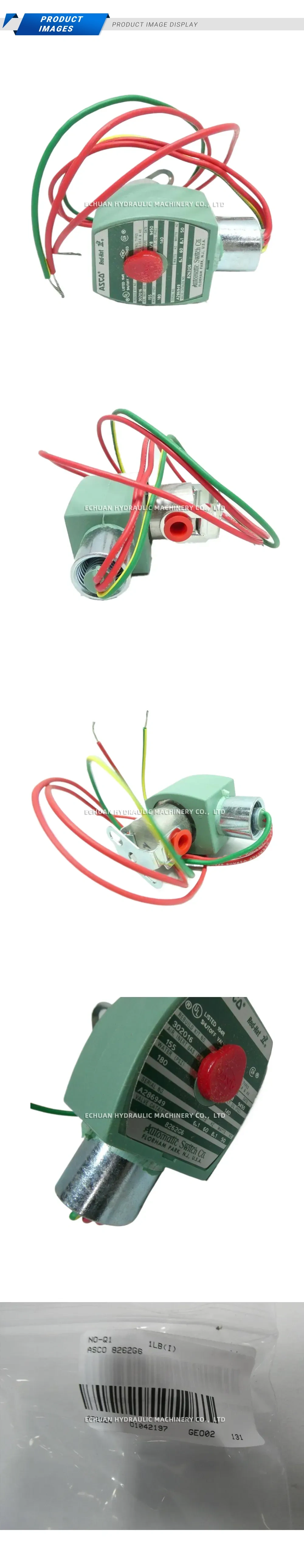 ASCO 8262G6 Solenoid Valve Description
