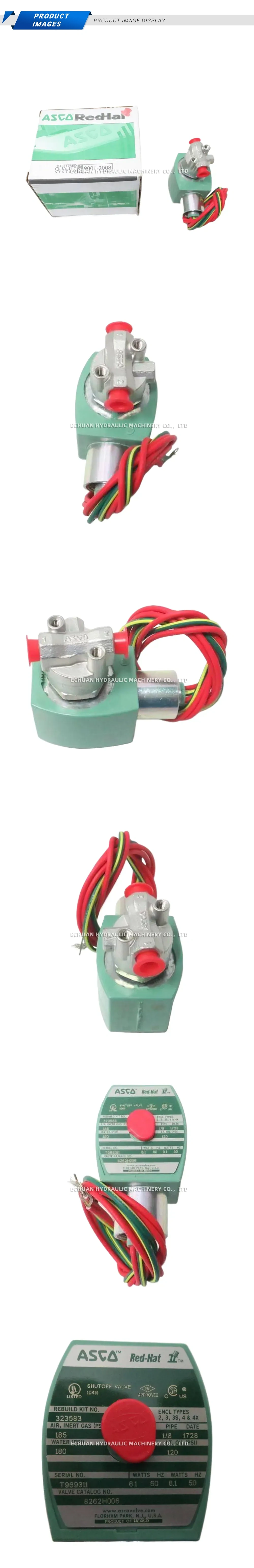ASCO 8262H006 Solenoid Valve Description