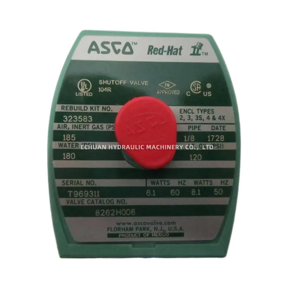 ASCO 8262H006 Solenoid Valve