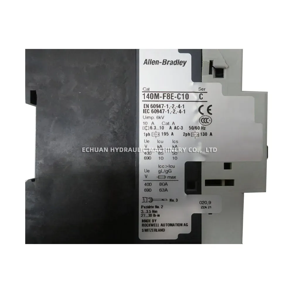 Allen-Bradley 140M-F8E-C10 Manual Motor Controller / Motor Protection Circuit Breaker
