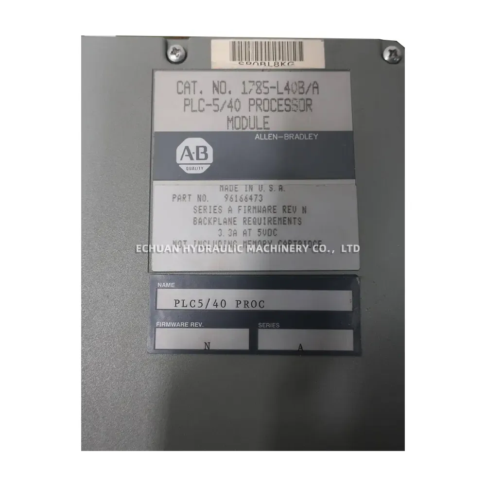Allen-Bradley 1785-L40B/A PLC-5/40 Processor Module