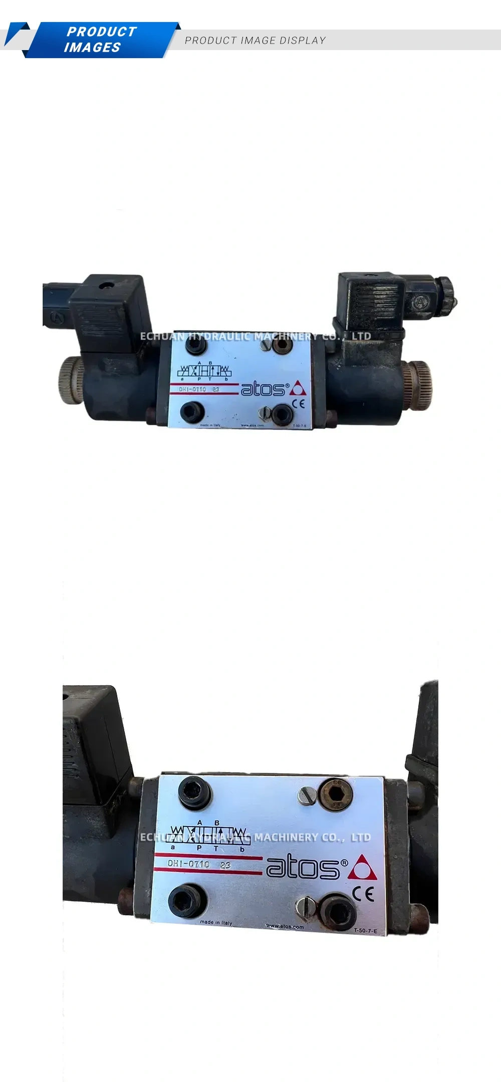 Atos DHI-0710 23 Solenoid Directional Control Valve Description