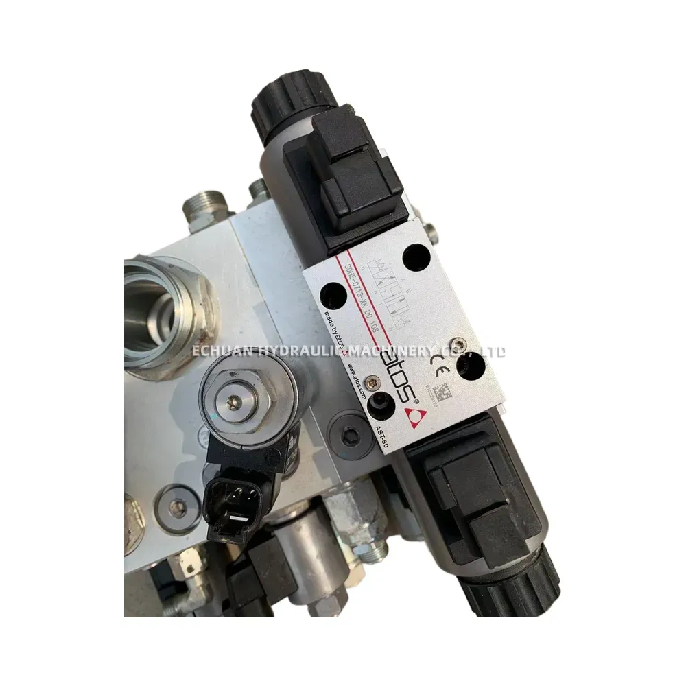 Atos / Hydraforce / EIM Fluid SDHE-0713-X 24 DC 10S Hydraulic Solenoid Valve Manifold Assembly