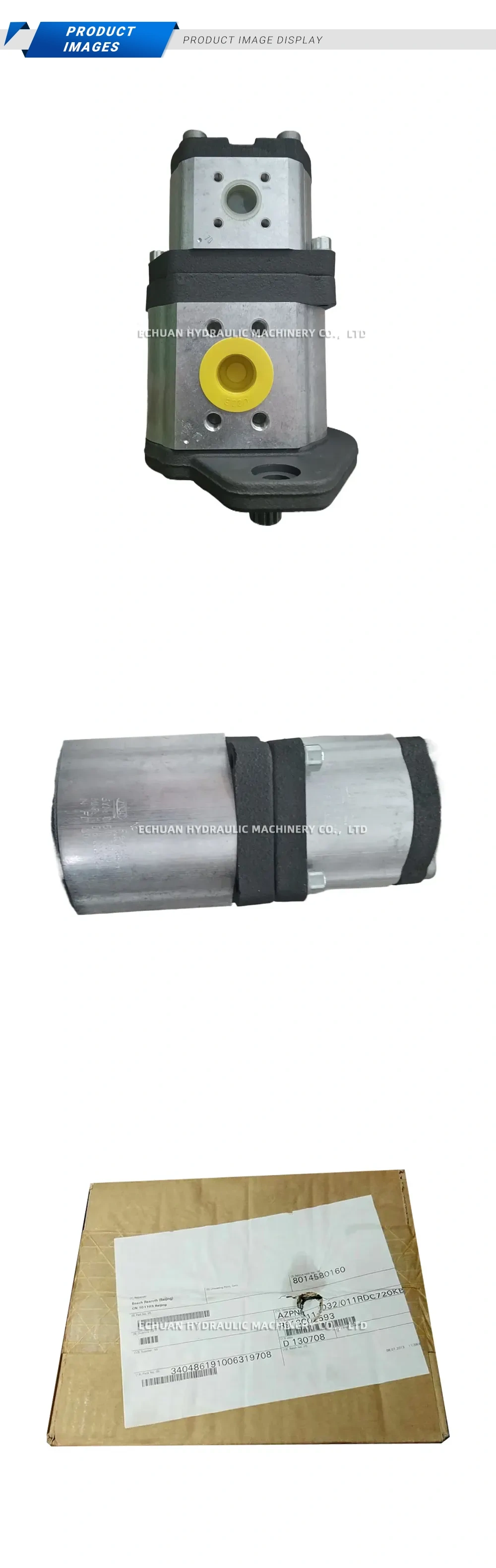 Bosch Rexroth AZPNF-11-032/011RDC0720KB-S0081 / 0510765065 Hydraulic Gear Pump (Tandem/Double Gear Pump) Description
