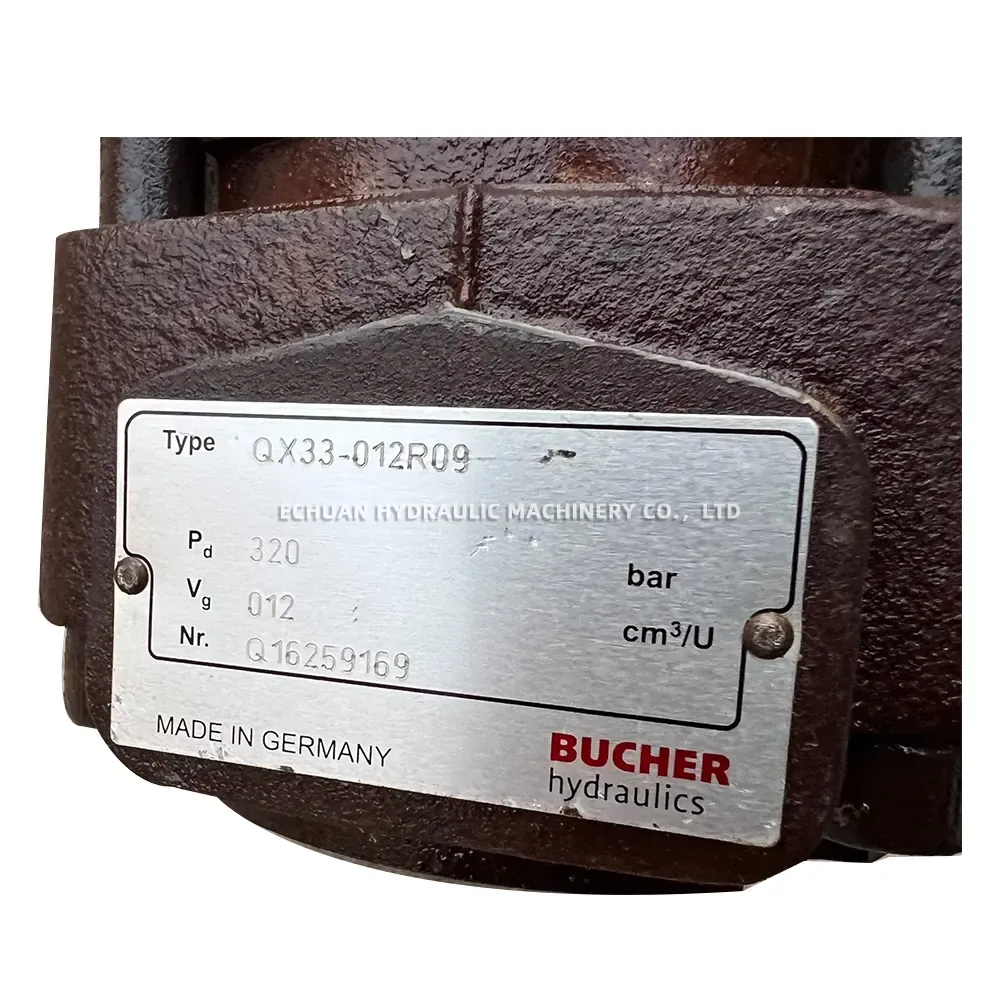 Bucher QX33-012R09 Hydraulic Gear Pump