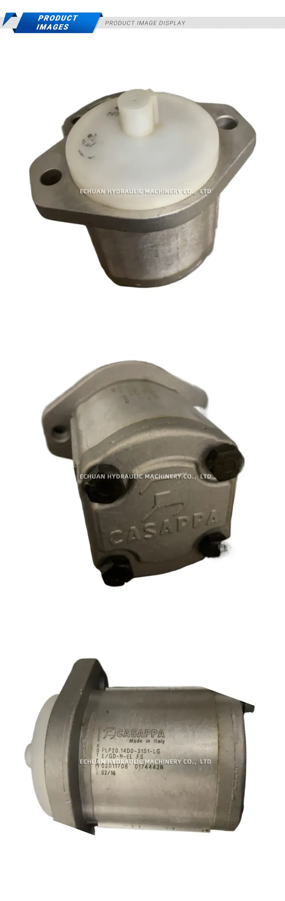 CASAPPA FLP20.14D0-31S1-LG Hydraulic Gear Pump Description