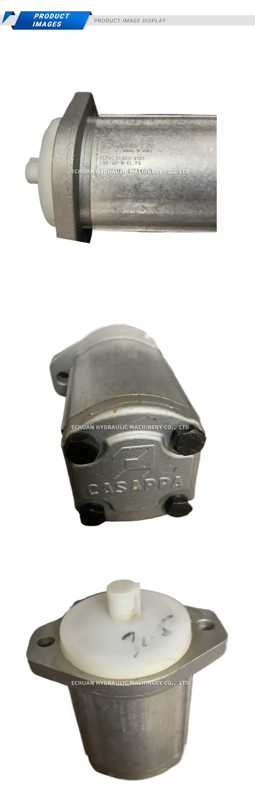 CASAPPA PLP20.31,5DO-81S1-LGE/GD-N-EL FS Hydraulic Gear Pump Description