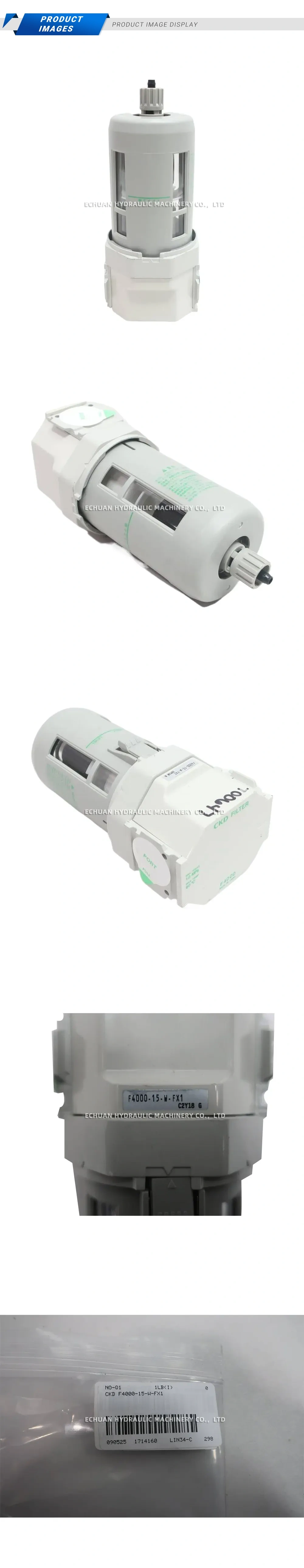 CKD F4000-15-W-FX1 Pneumatic Air Filter Description