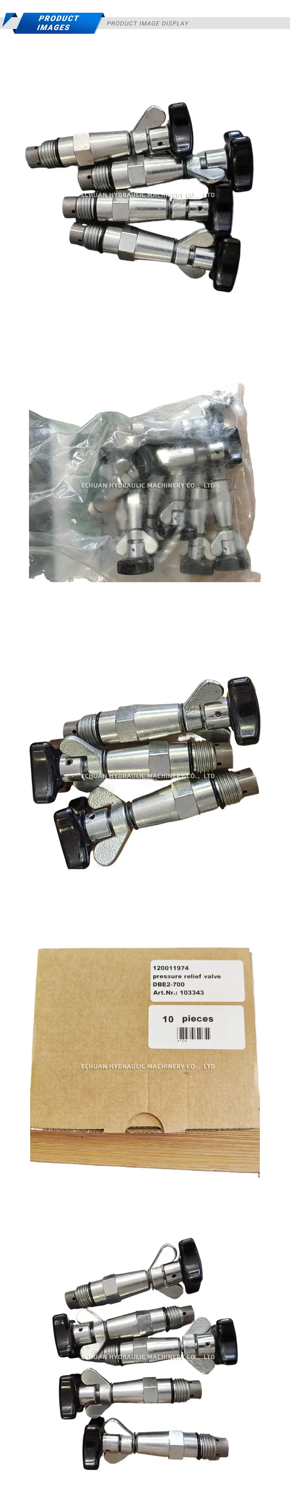 DBE2-700 Pressure Relief Valve Description