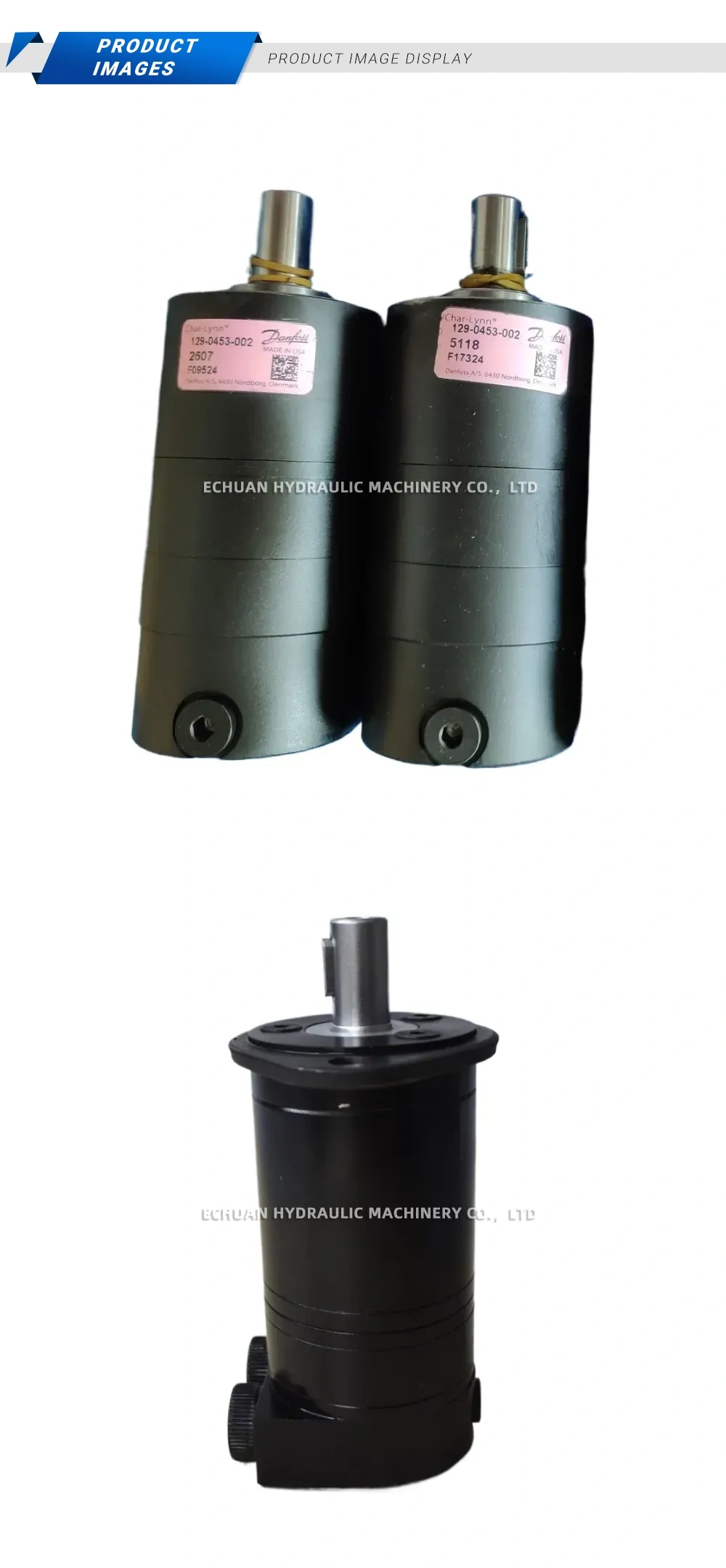 Danfoss 129-0453-002 Hydraulic Motor Description