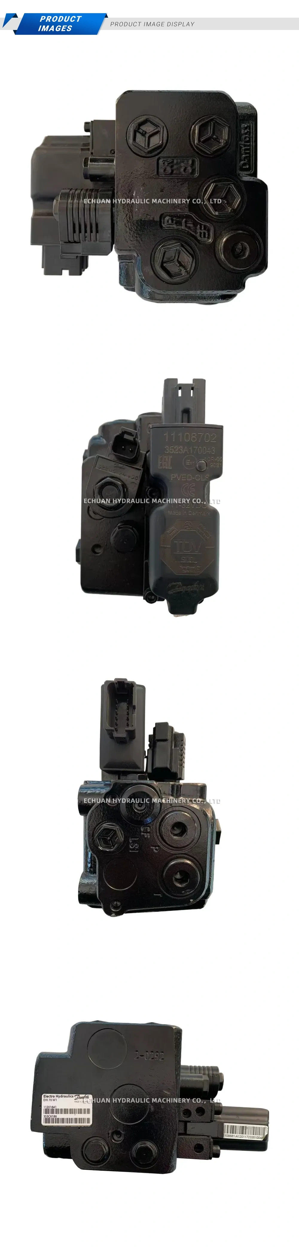 Danfoss EHI 70 W1 Electro-Hydraulic Proportional Control Valve Description