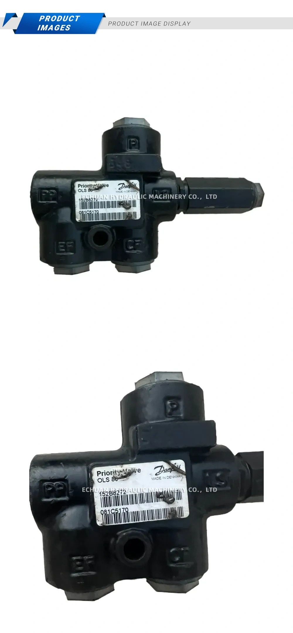 Danfoss OLS 80 (152B8272) Hydraulic Priority Valve Description