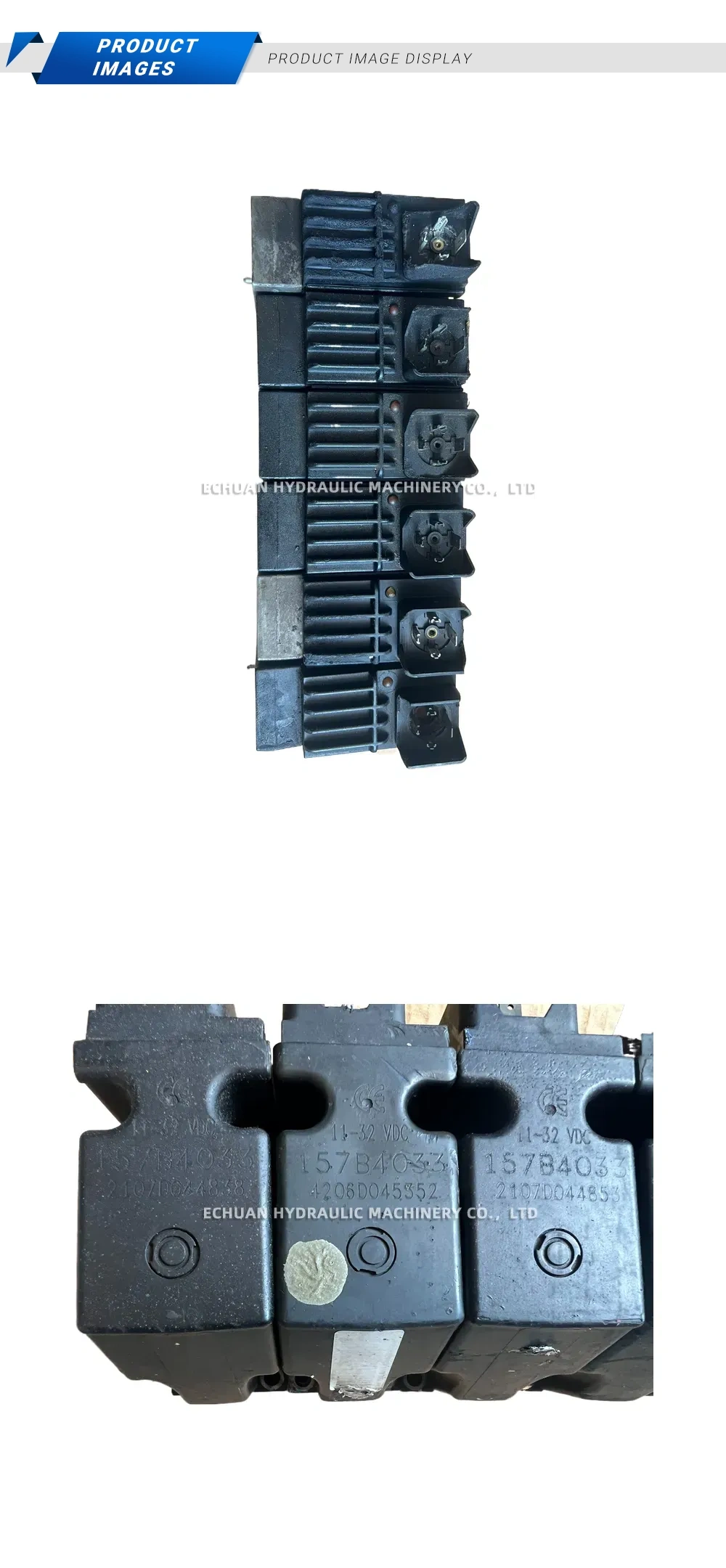 Danfoss (Sauer-Danfoss) 157B4033 Hydraulic Proportional Valve Module (Electro-Hydraulic Proportional Valve / Actuator) Description