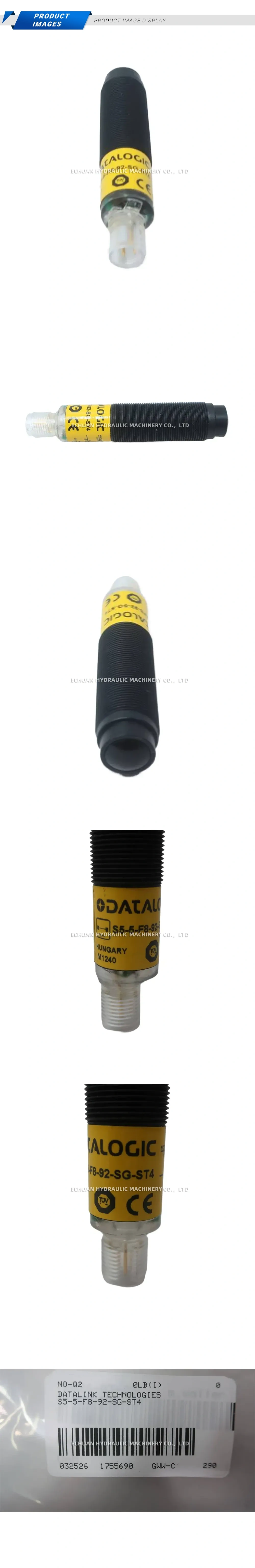 Datalogic S5-5-F8-92-SG-ST4 Photoelectric Sensor Description