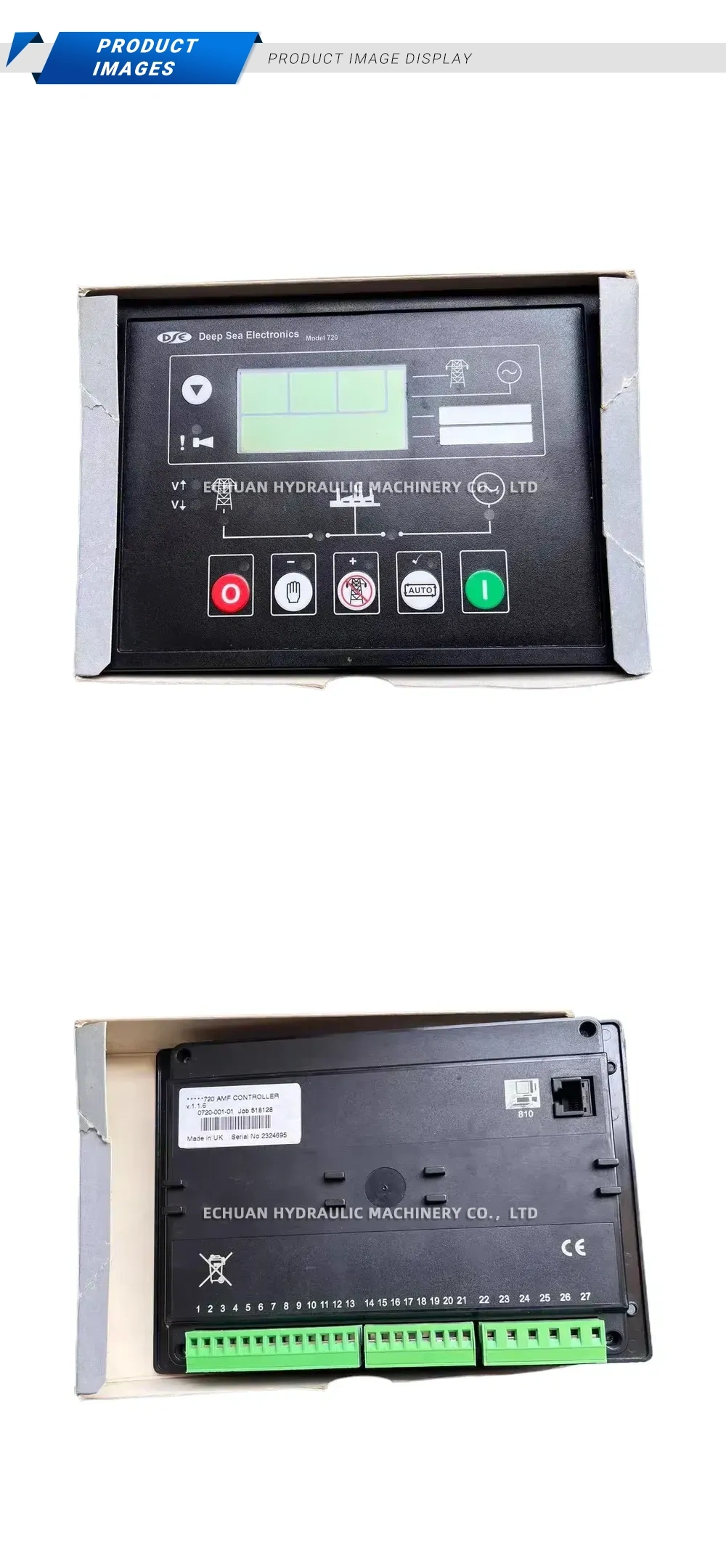 Deep Sea Electronics 720 AMF Controller Description