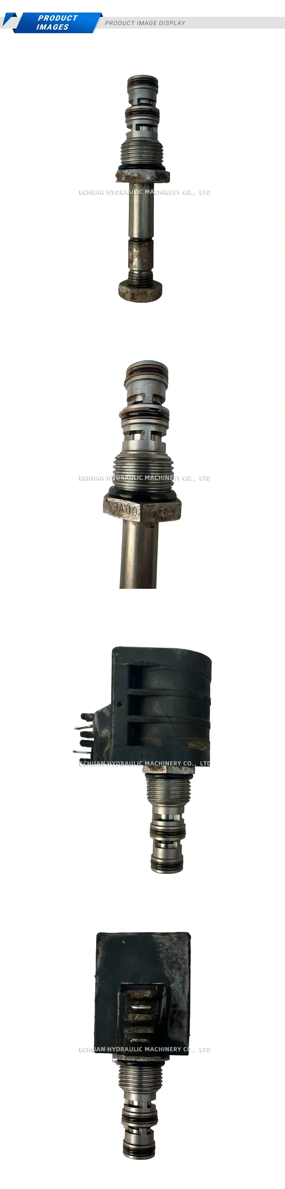 Delta Power DDS Hydraulic Solenoid Cartridge Valve Spool Assembly Description