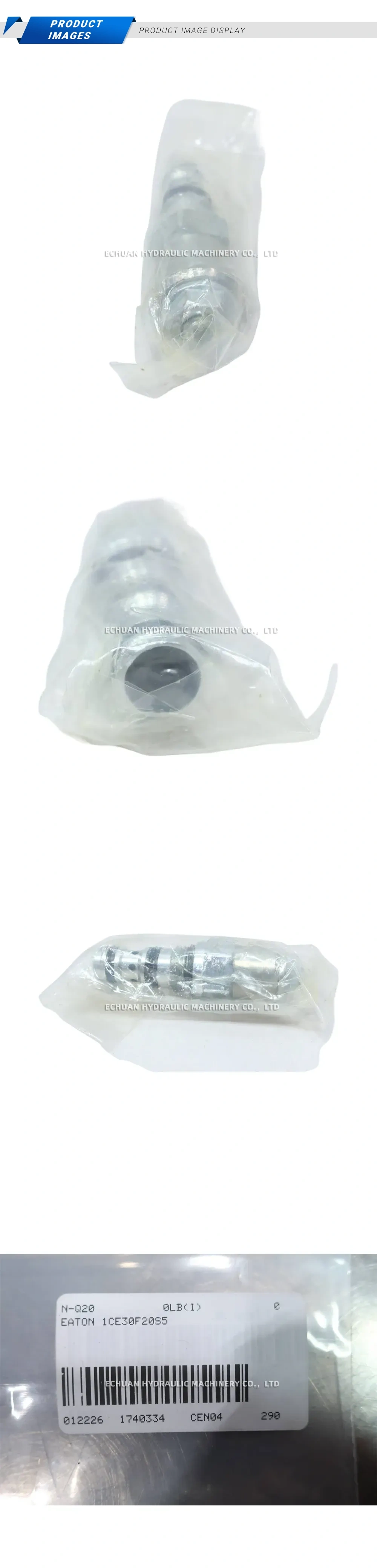 Eaton 1CE30F20S5 Hydraulic Check Valve Description