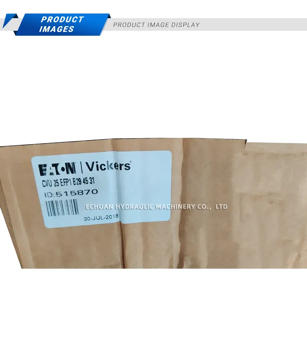 Eaton CVU 25 EFP1 E29 45 31 Hydraulic Cartridge Valve Description