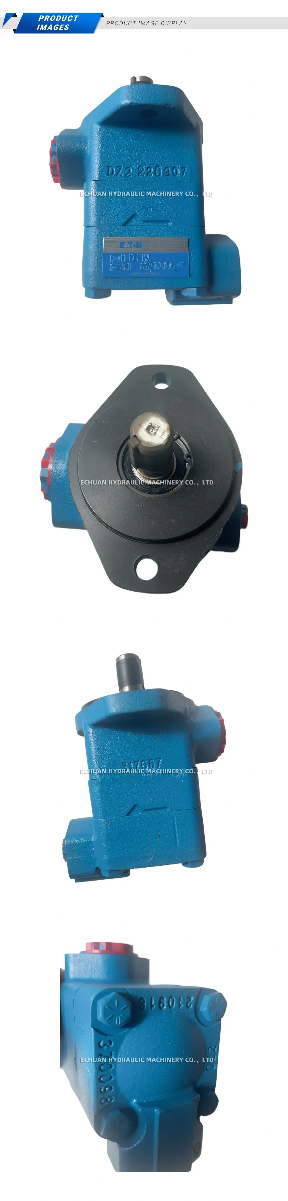 Eaton F3-V10-1S6S-1A20 Hydraulic Vane Pump Description