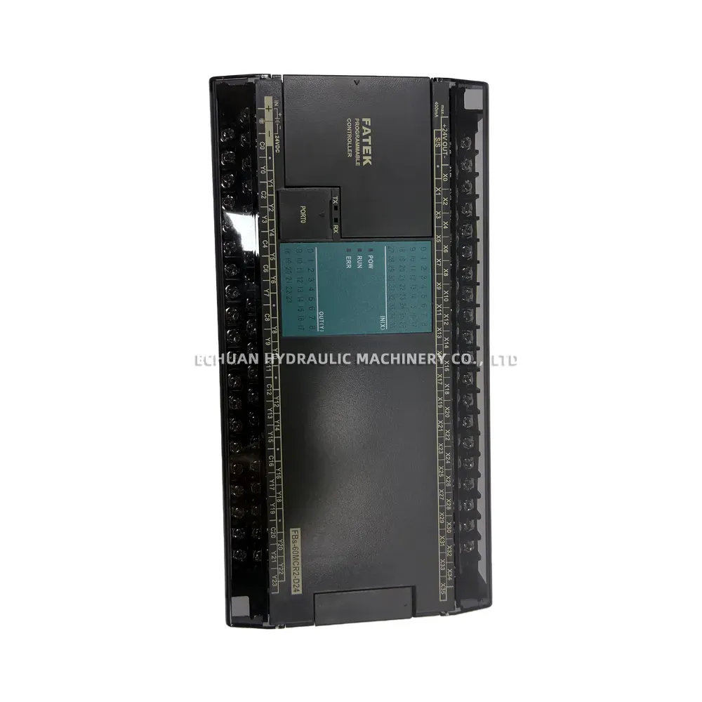 FATEK FBs-20X, FBs-40XYR, FBs-60MCR2-D24, FBs-6AD Programmable Logic Controller (PLC) and Expansion Modules