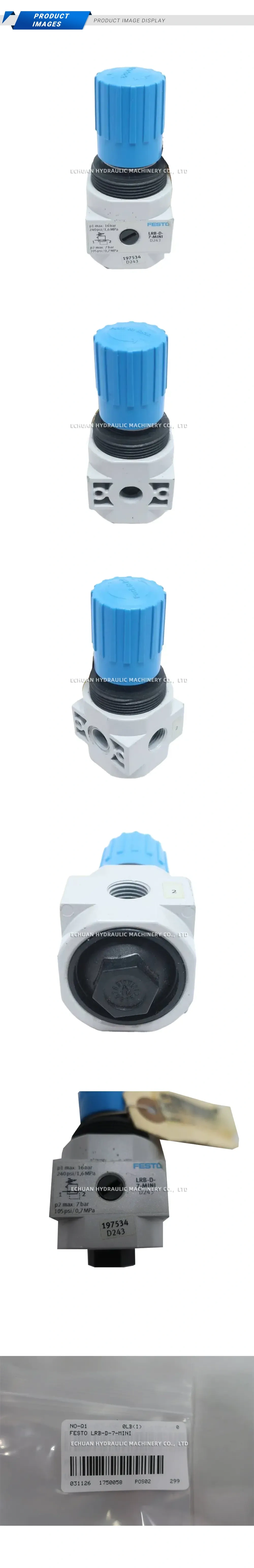 Festo LRB-D-7-MINI Pressure Regulating Valve Description