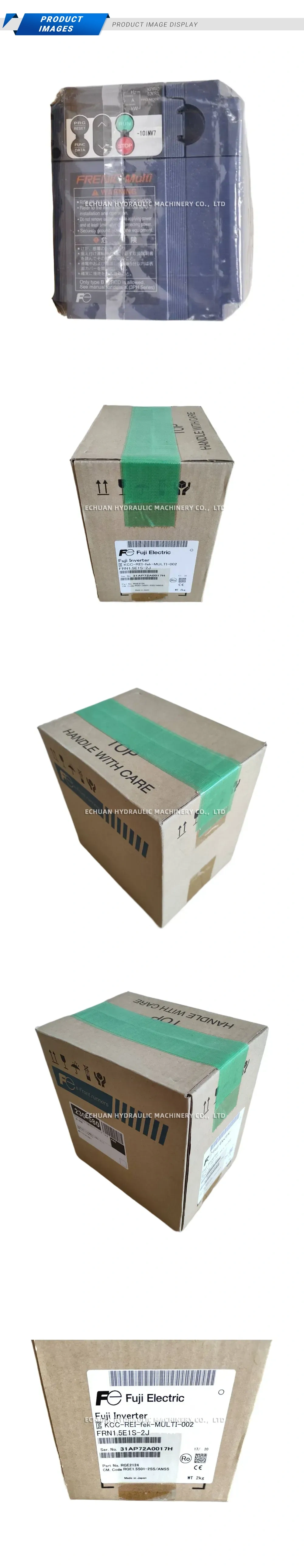 Fuji Electric FRN1.5E1S-2J Fuji Inverter Description
