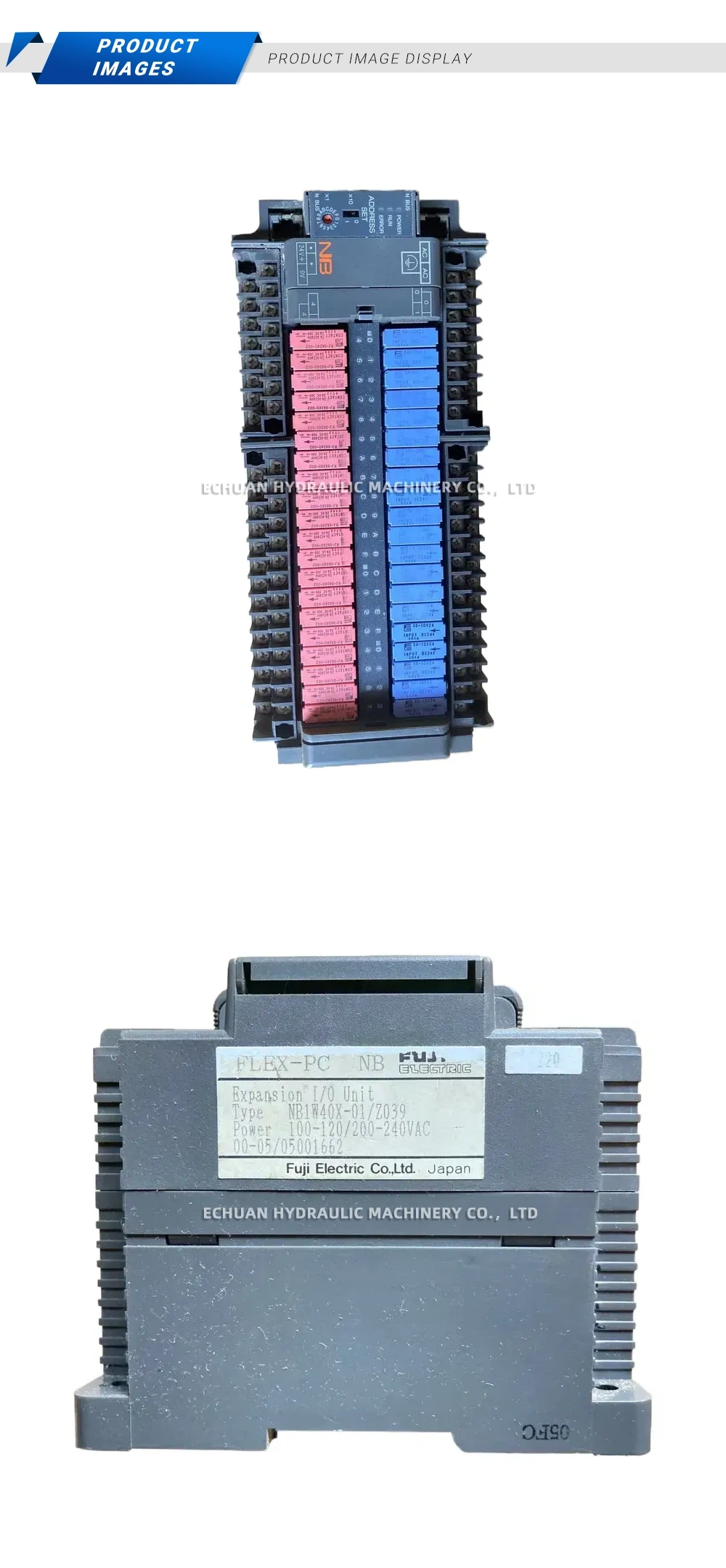 Fuji Electric NB1W40X-01/Z039 PLC Expansion I/O Unit Description