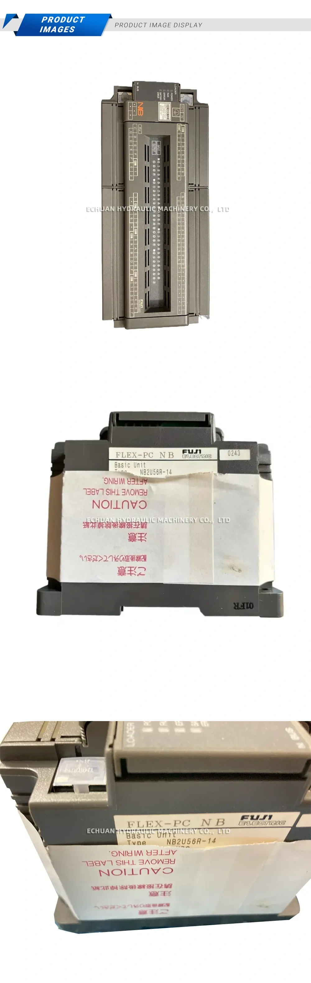 Fuji Electric NB2U56R-14 Programmable Logic Controller (PLC) Basic Unit Description