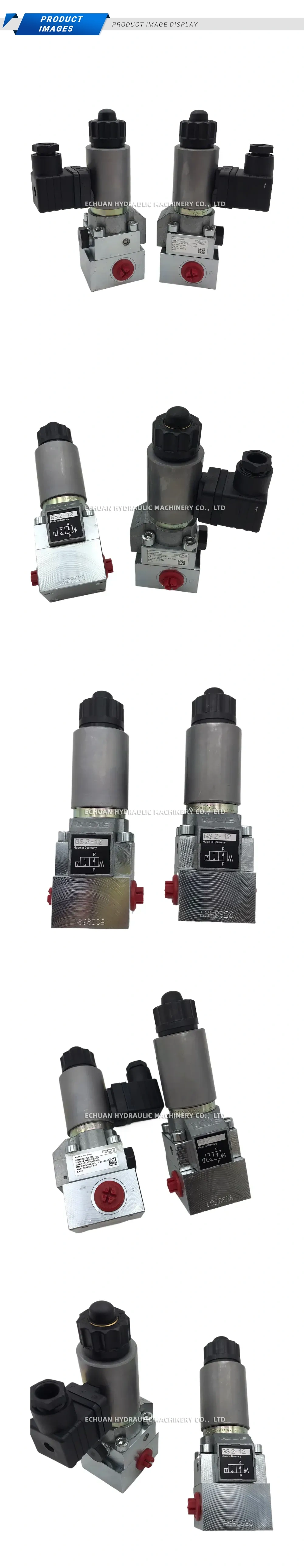 HAWE GS 2-12 Solenoid Directional Valve Description