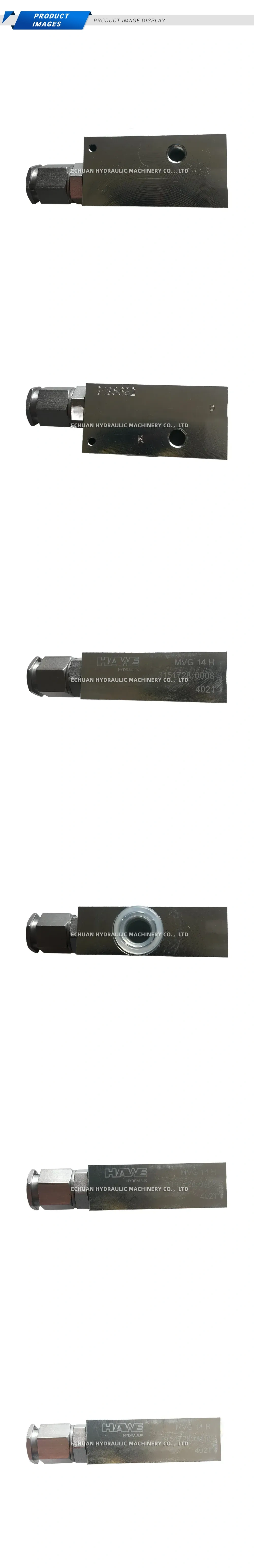 HAWE MVG 14 H Pressure Relief Valve Description