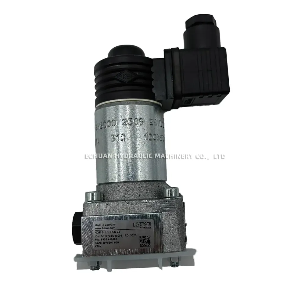 HAWE NGR 2-1 B 1.0-N 24 Hydraulic Solenoid Directional Valve