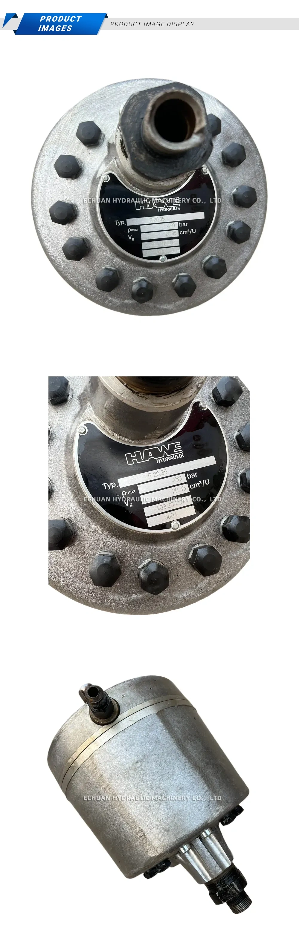 HAWE R 20.35 Hydraulic Radial Piston Pump Description