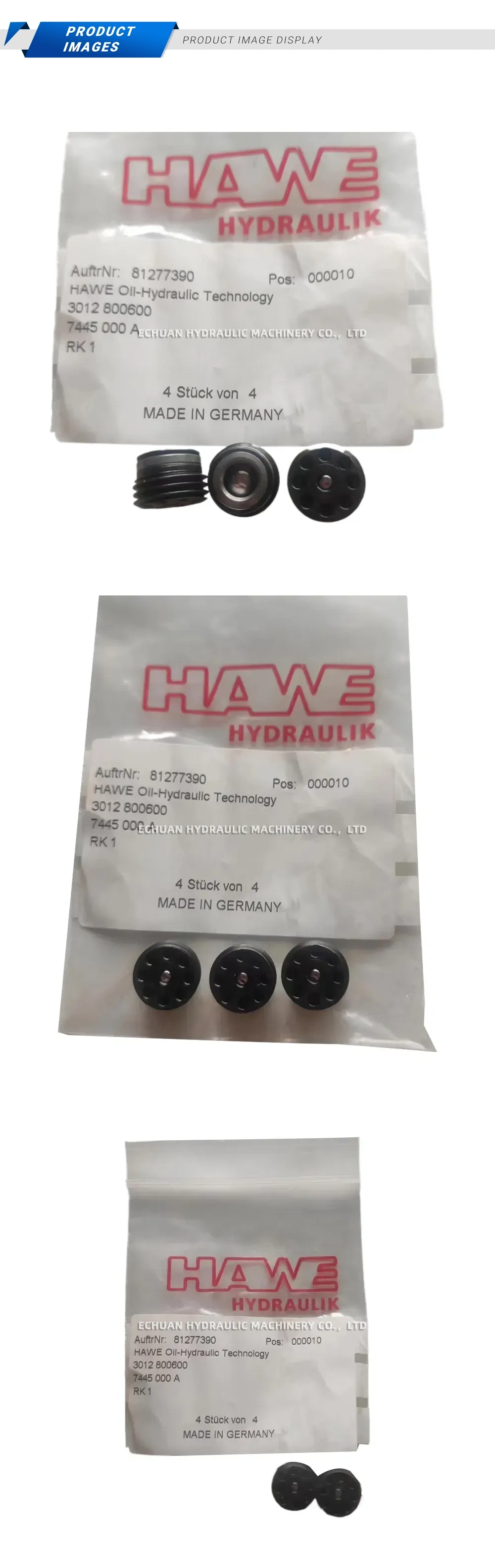 HAWE RK 1 Hydraulic Check Valve Description