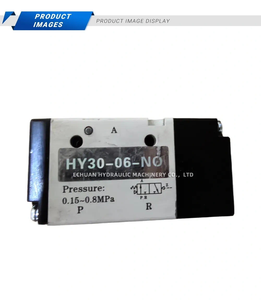 HY30-06-NO Pneumatic Solenoid Valve Description