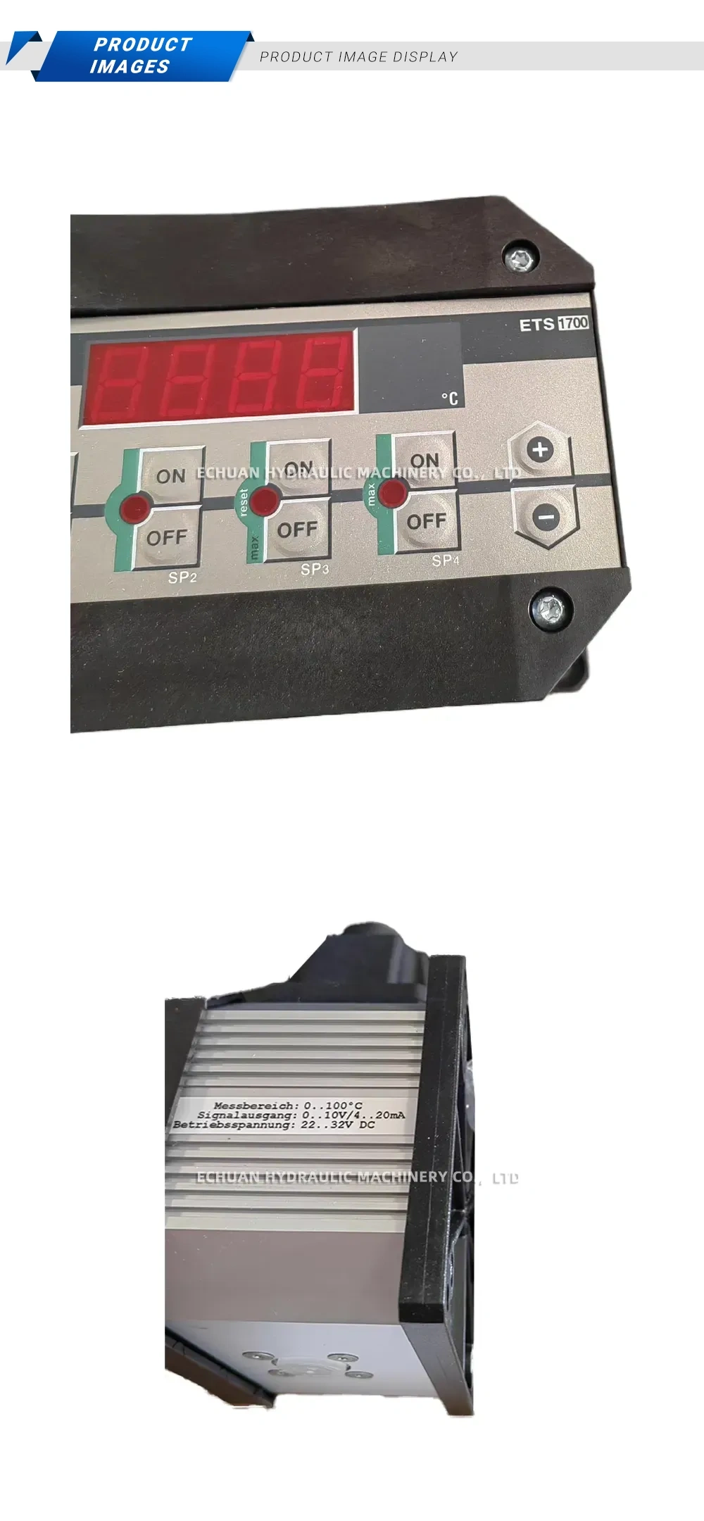 HYDAC ETS 1700 Electronic Temperature Switch Description