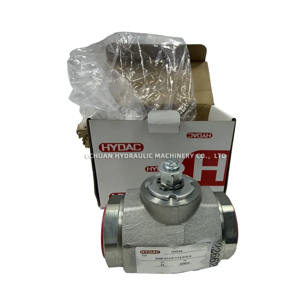 HYDAC KHM-G11/4-1112-01X-A Hydraulic Ball Valve
