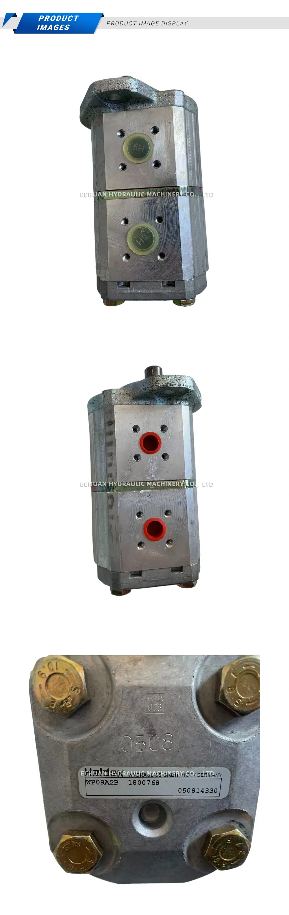 Haldex WP09A2B 1800768 Hydraulic Gear Pump Description