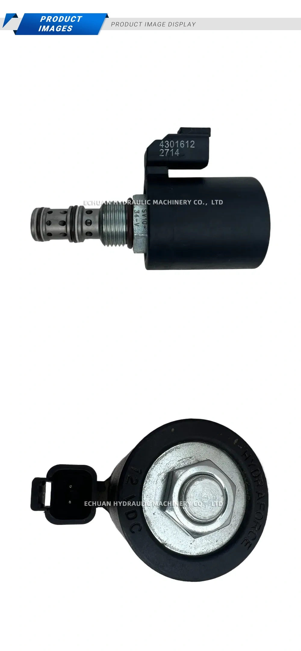 Hydraforce SV10-34-V Hydraulic Solenoid Cartridge Valve Description